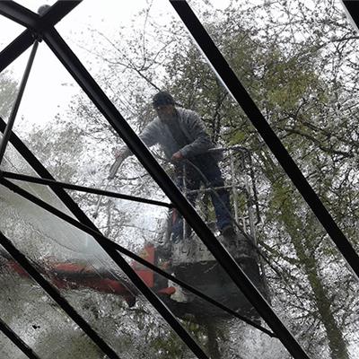 Schilde: reinigen glazen dak veranda - Marco Kachelservice